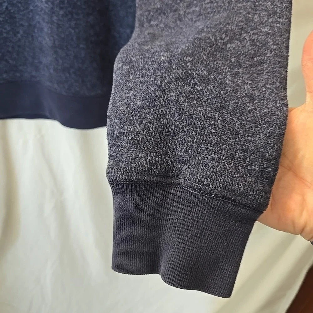 J Crew 1/2 Zip Pullover Knit Sweater Blue‎ Men's Size M Classy Preppy
